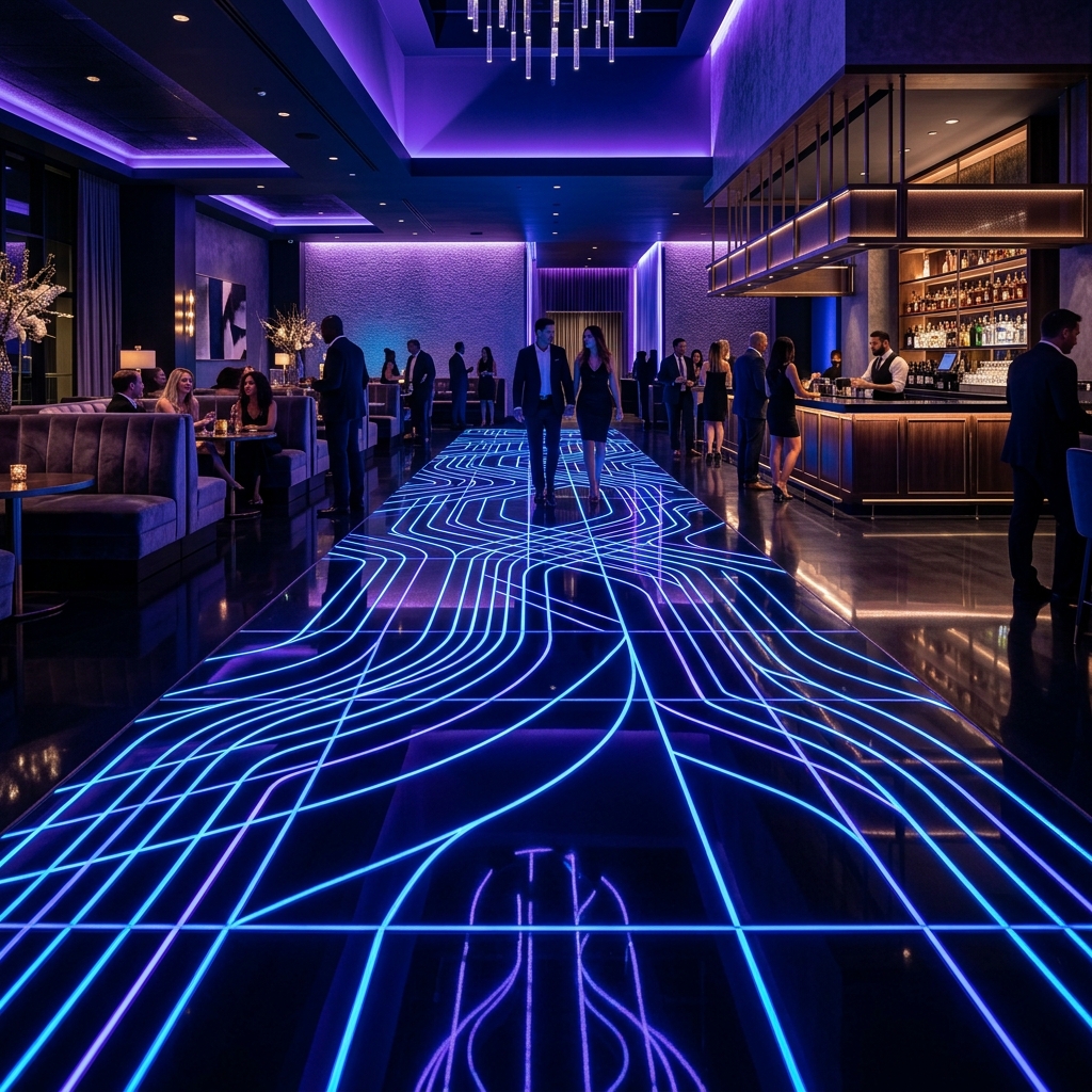 Glowing Light Trails