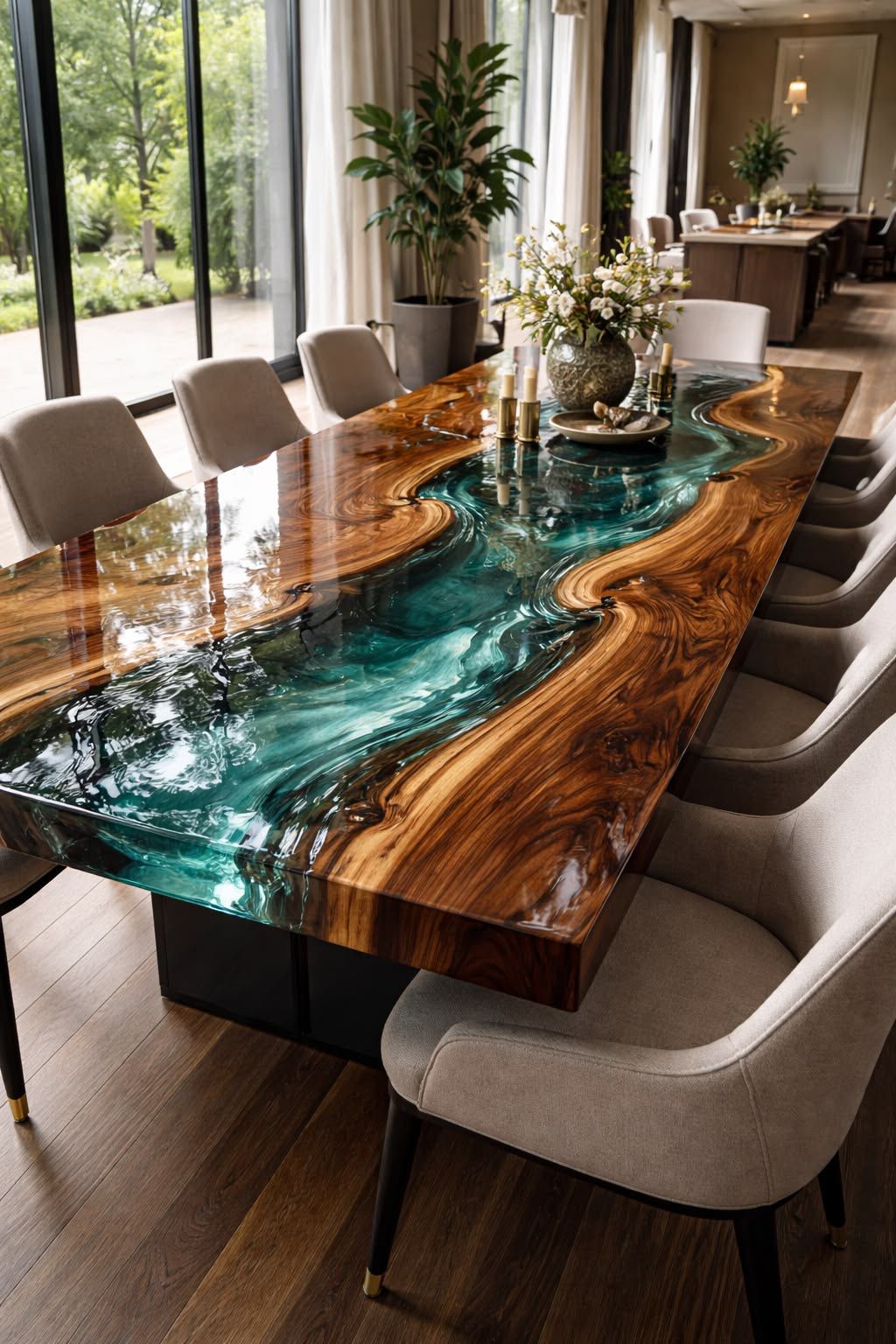 Custom Epoxy Table