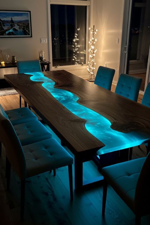 Custom Epoxy Table