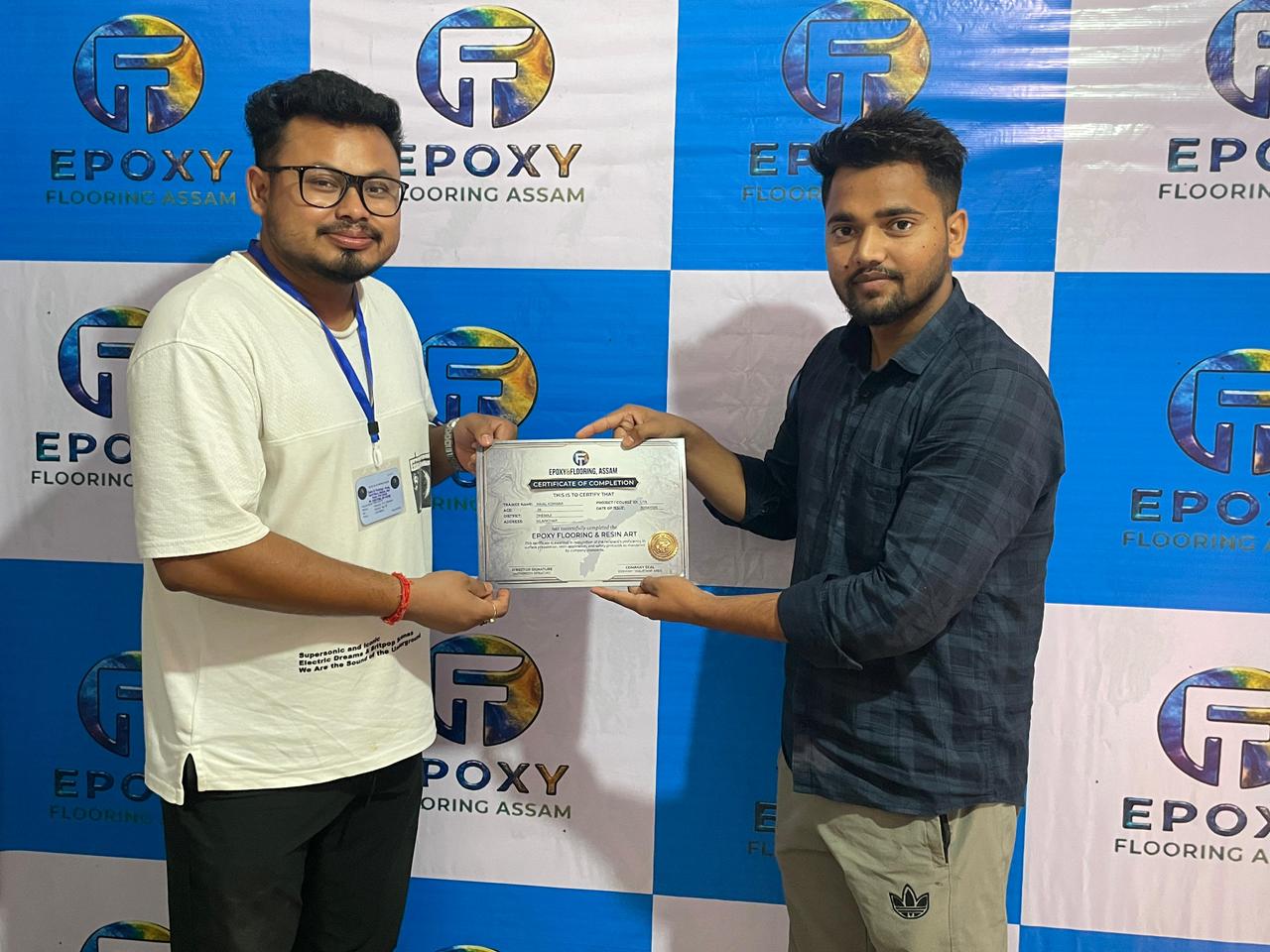 Certificate Award Ceremony - Trainee 1